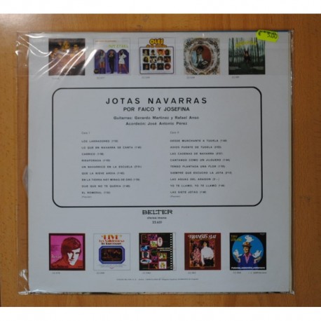 FAICO Y JOSEFINA - JOTAS NAVARRAS POR JAICO Y JOSEFINA - LP