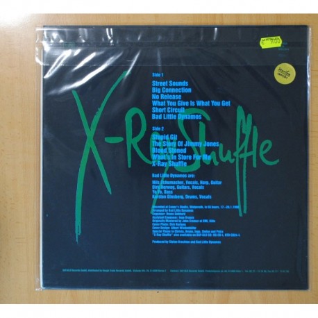 BAD LITTLE DYNAMOS - X RAY SHUFFLE - LP