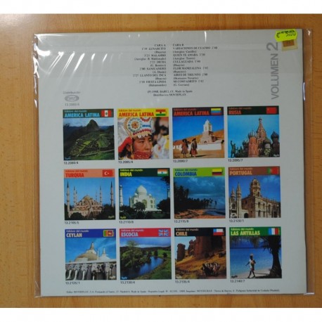 FOLKLORE DEL MUNDO AMERICA LATINA VOLUMEN 2 - VARIOS - LP