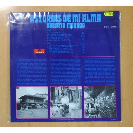 ROBERTO MORADO - ASTURIAS DE MI ALMA - LP
