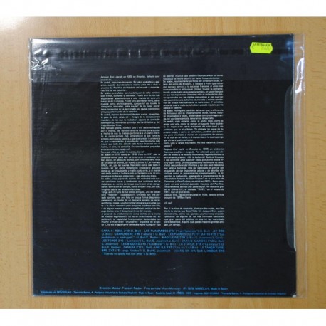 JACQUES BREL- SOLO HUBO UN JACQUES BREL VOL 1 - LP