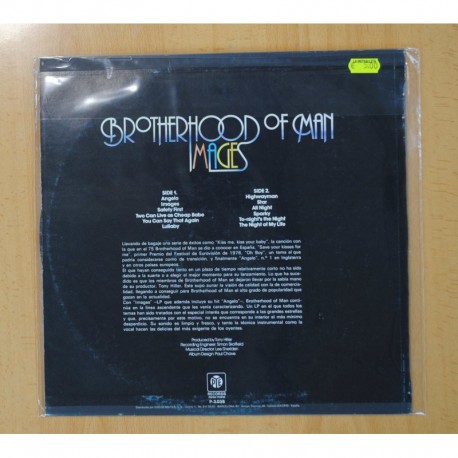 BROTHERHOOD OF MAN - IMAGES - LP