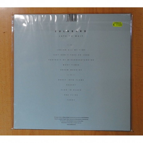 ZULABARD - LATE TO WAIT - LP