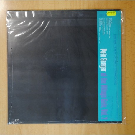PETE SEEGER - AT THE VILLAGE CAFE VOL 2 - LP