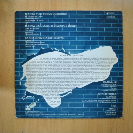 VARIOS - 2 CONCURSO CONJUNTOS ROCK DE BARCELONA - LP