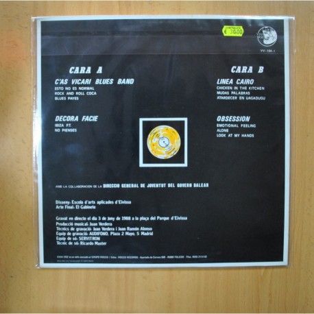 VARIOS - ROCK A EIVISSA - PROMO - LP