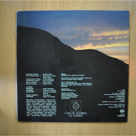 VARIOS - HORAS GRANDES DE NAVARRA VOLUMEN 1 - LP