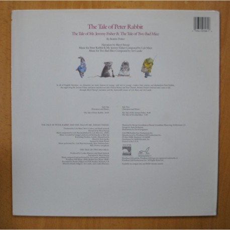 VARIOS - THE TALE OF PETER RABBIT - LP