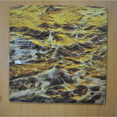 LLUIS LLACH - EL MEU AMIC EL MAR - GATEFOLD - LP