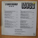 IVORY - 3 DECADAS 50 60 70 - 2 LP
