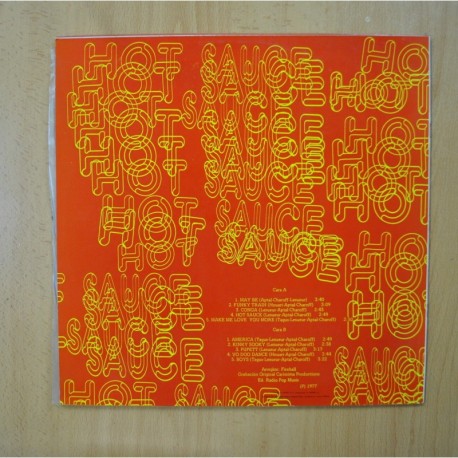 HOT SAUCE - HOT SAUCE - PROMO - LP