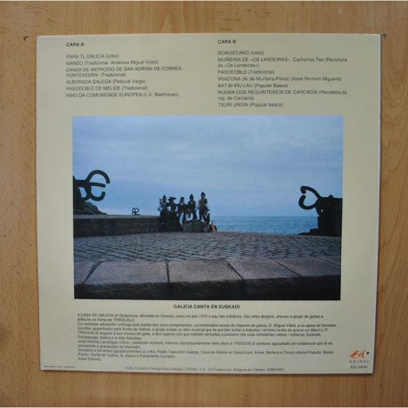 TRISQUELE - GALIZA CANTA EN EUSKADI - LP
