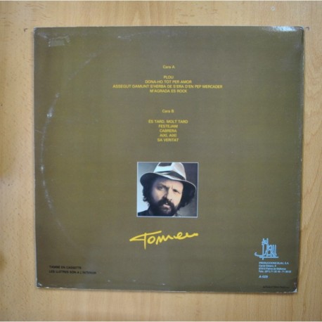 TOMEU PENYA - TOMAU - LP
