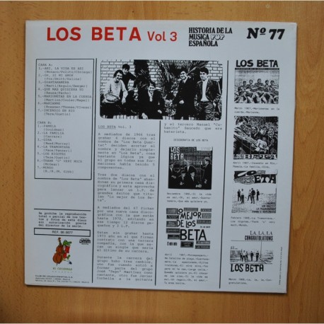 LOS BETA - VOL 3 - LP