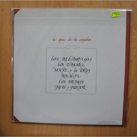 VARIOS - LA EPOCA DE LOS CONJUNTOS - GATEFOLD 2 LP