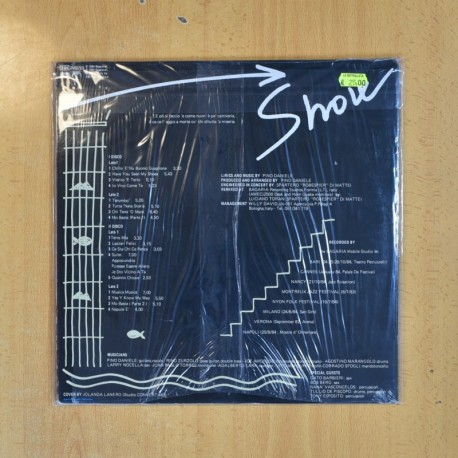 PINO DANIELE - SCIO - GATEFOLD 2 LP