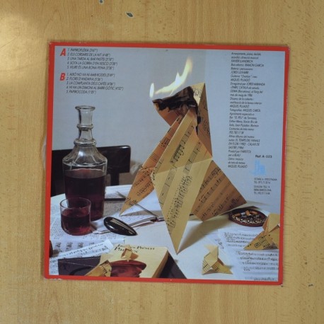 MIQUEL PUJADO - PAPIROFLEXIA - LP