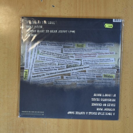 NEIL YOUNG / PROMISE OF THE REAL - THE MONSANTO YEARS - GATEFOLD 2 LP