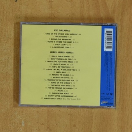 ELVIS PRESLEY - KID GALAHAD / GIRLS GIRLS GIRLS - CD