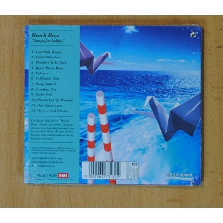 BABY DELI MUSIC - BEACH BOYS SONGS FOR BABIES - CD