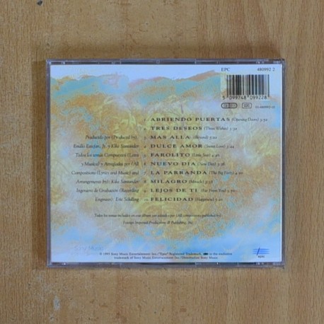 GLORIA ESTEFAN - ABRIENDO PUERTAS - CD