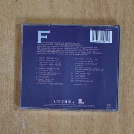 FRANK SINATRA - 16 MOST REQUESTED SONGS - CD