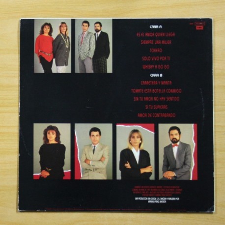 PEQUEÑA COMPAÑIA - AMOR DE CONTRABANDO - LP