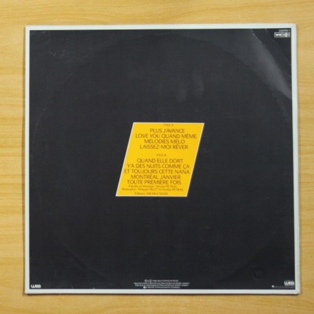 NICOLAS PEYRAC - LAISSEZ MOI REVER - LP