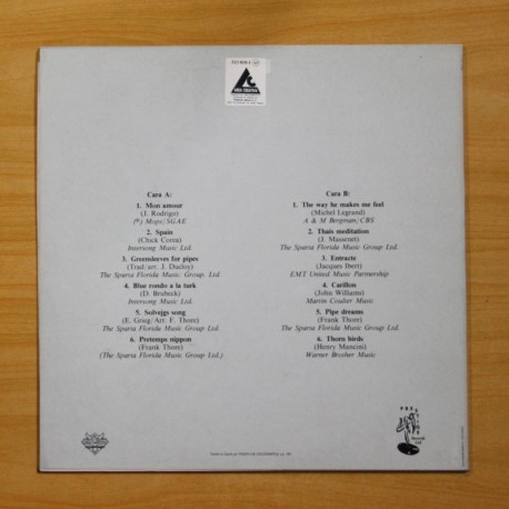 FRANCK THORE - PIPE DREAMS - LP