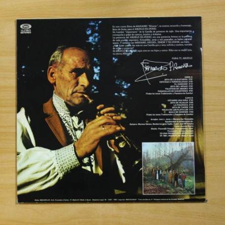 MARIANO SAN ROMUALDO - LOS SILVERIOS AL ABUELO - LP