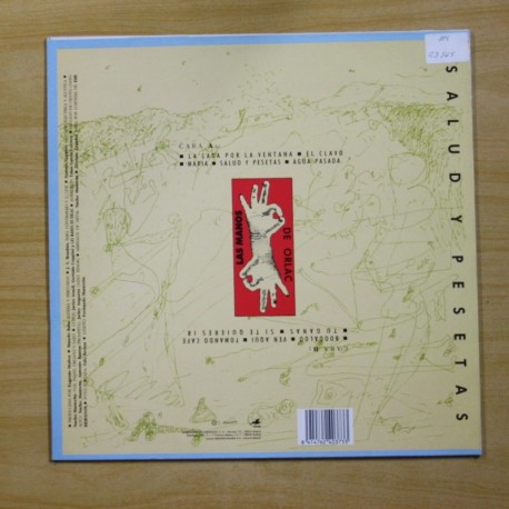 LAS MANOS DE ORLAC - SALUD Y PESETAS - LP