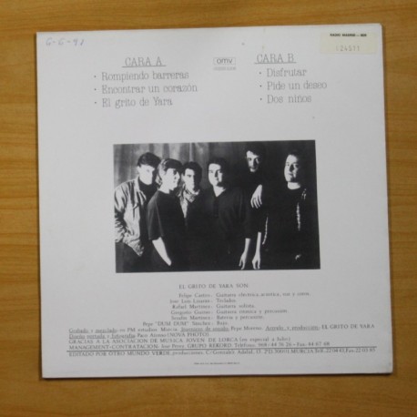 EL GRITO DE YARA - ROMPIENDO BARRERAS - LP