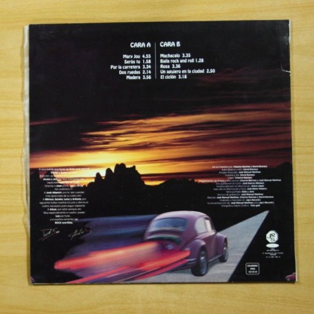 POR LA CARRETERA - BAILA ROCK & ROLL - LP