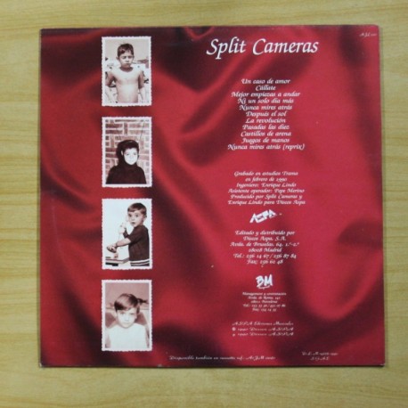 SPLIT CAMERAS - NUNCA MIRES ATRAS - LP