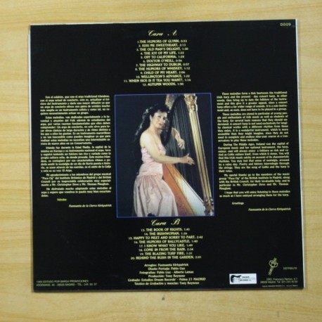 FUENSANTA - 20 IRISH MELODIES - LP