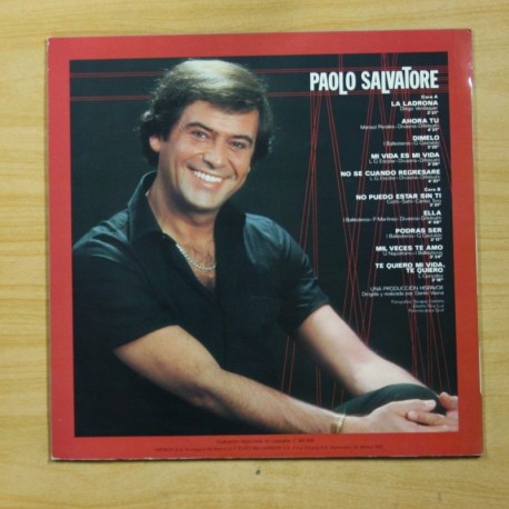 PAOLO SALVATORE - PAOLO SALVATORE - LP