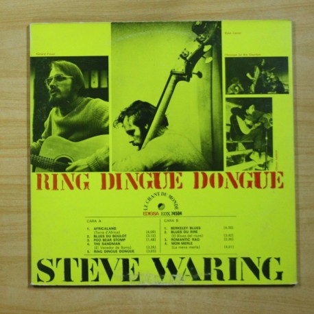 STEVE WARING - RING DINGUE DONGUE - GATEFOLD - LP