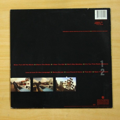 CHRISTOPHER CROSS - EVERY TURN OF THE WORLD - LP