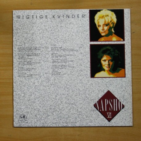 SNAPSHOT - RIGTIGE KVINDER - LP