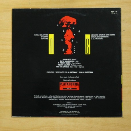 KARMAS COLECTIVOS - EL ULTIMO SUEÑO - LP