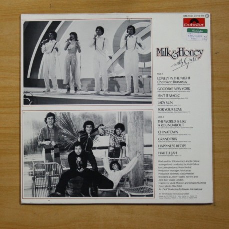 MILK & HONEY / GALI - MILK & HONEY WITH GALI - LP