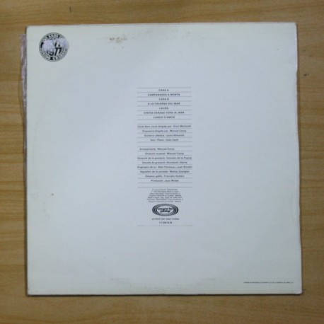 LLUIS LLACH - CAMPANADES A MORTS - LP