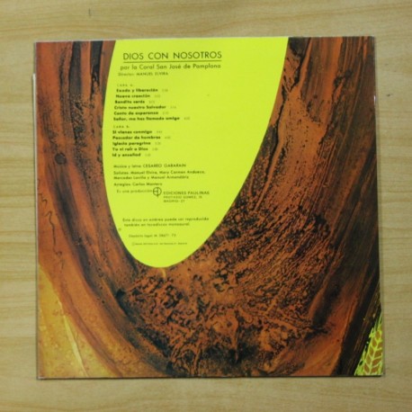 CESAREO GABARAIN - DIOS CON NOSOTROS - LP