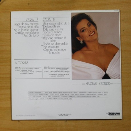 MARIAN CONDE - AMOR DE MIS AMORES - LP