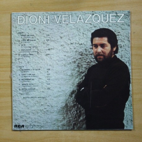 DIONI VELAZQUEZ - PARA LOS DOS - PROMO - LP