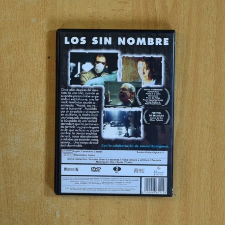 LOS SIN NOMBRE - DVD