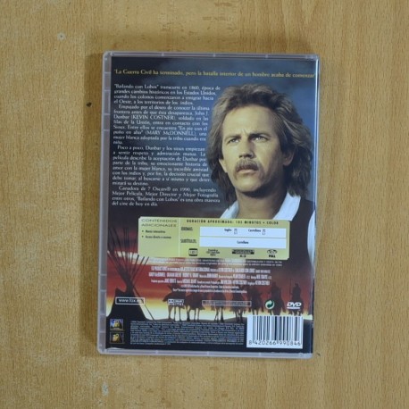 BAILANDO CON LOBOS - DVD