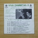 ZAMBETAS - VIVA ZAMBETAS 2 - EP