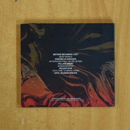 THE BROKEN HORIZON - UNTIL SILENCE SPEAKS - CD