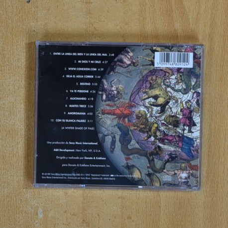 DONATO & ESTEFANO - ENTRE LA LINEA DEL BIEN Y LA LINEA DEL MAL - CD